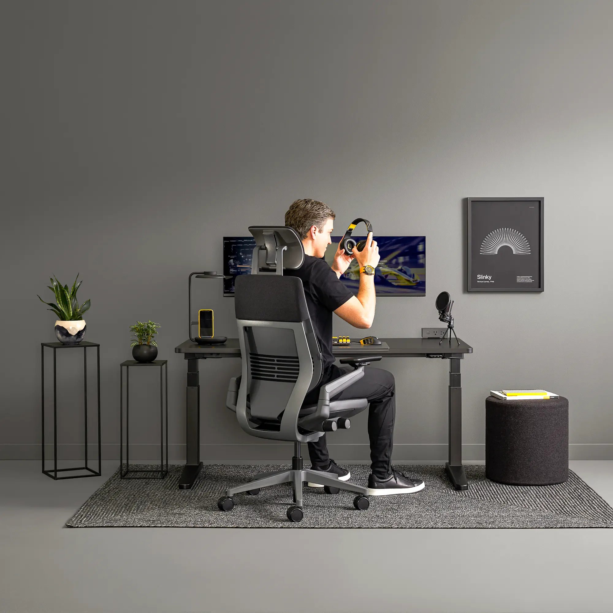 Siège Ergonomique Premium – Soutien Total & Accoudoirs 360°