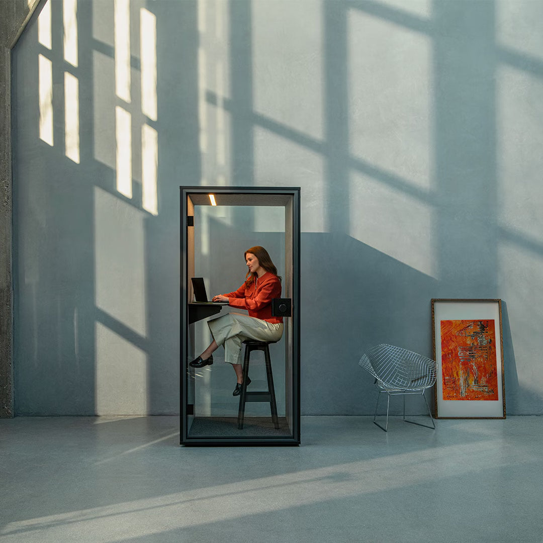 Cabine Acoustique “Focus Booth” – 1 personne (Isolement et confidentialité)