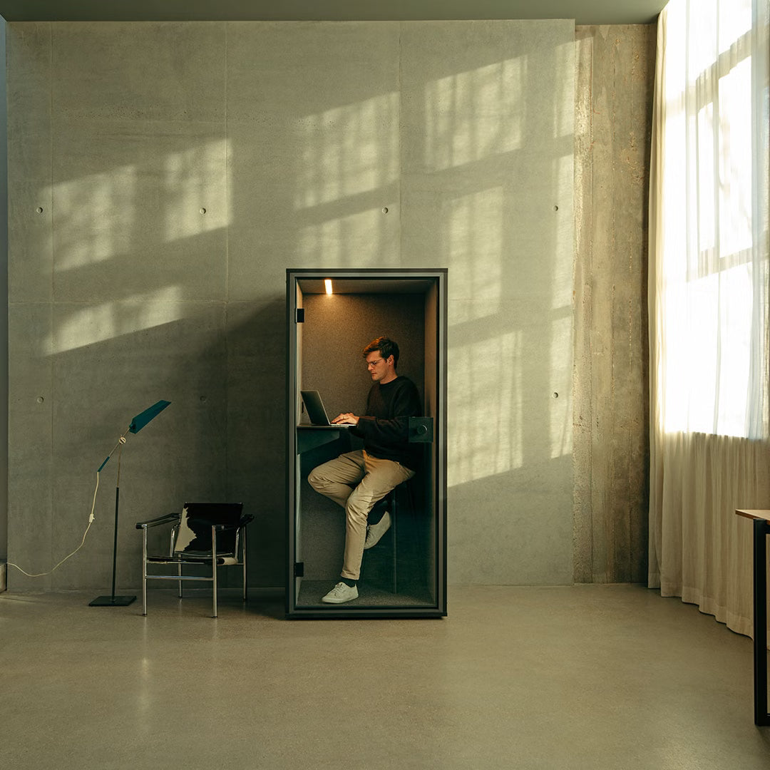 Cabine Acoustique “Focus Booth” – 1 personne (Isolement et confidentialité)